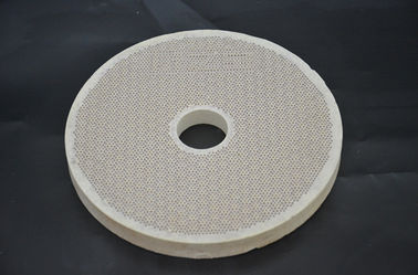 Cordierite-keramisches Brenner-Platten-Infrarotweiß für Gas - Kocher φ140*13mm