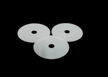 Weiße hohe Tonerde-keramische Disketten-hohe Verschleißfestigkeit der mechanischen Festigkeit