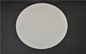 Schwindungsarme runde Aluminiumoxyd-Platten-weiße Farbhohe Wärmebeständigkeit