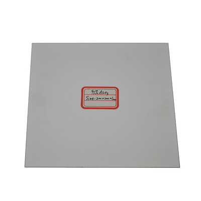 400 MPa-Tonerde-Oxid-keramische Platte für hohe Temperatur mit thermischer Expansion 8,9 X 10-6/K