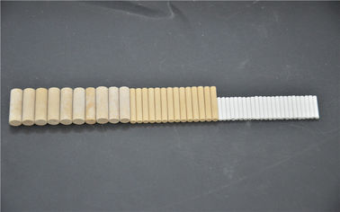 Kundengerechter industrieller Gebrauch Aluminiumoxyd-keramischer Rod mit komplexen Formen