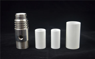 Hohe Intensitäts-Zirkonium-Oxid-keramisches Rohr kundengebundene Größen-Verschleißfestigkeit