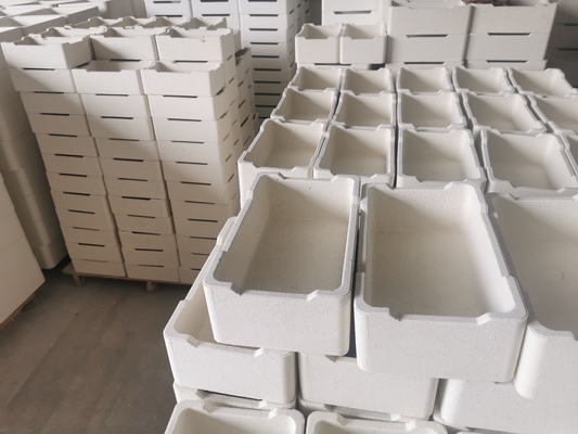 Weiße Kaminplatte Plattenplatten Keramikregal für Keramiktemperaturbrennen