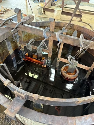 Hohe Aluminium-Keramik Poröse Keramik-Töpfe für Chrom-Elektroplattierung