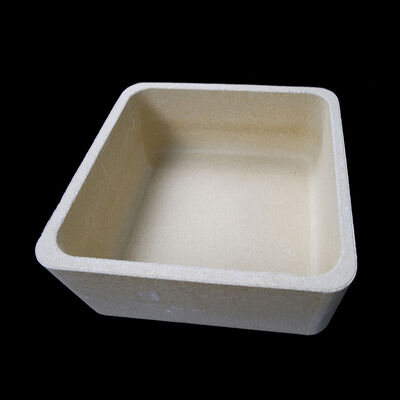 Quadratisch feuerfeste Cordierite mullite saggar Konzipiert für thermische Haltbarkeit