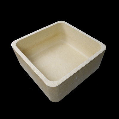 Quadratisch feuerfeste Cordierite mullite saggar Konzipiert für thermische Haltbarkeit