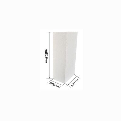 Temperatur 1000-1550 °C Industrielle Feuerfestziegel mit hoher Abrasionsbeständigkeit für die Wärmedämmung