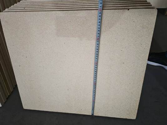 UnGlasierte Cordierit-Brennofenplatten Dicke 10-30mm Wärmeausdehnungskoeffizient 2,2×10⁻⁶ pro Grad Celsius Entwickelt für langlebige Brennöfen