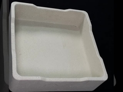 Glatte und flache feuerfeste Ofenmöbel mit hoher Temperatur-Knackfestigkeit > 35 MPa