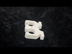 Uder 1500 Grad Aluminiumschiene Keramikscheibe Hochtemperaturbeständigkeit für die Ofenheizung