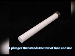 Abnutzungsbeständigkeit Industrielle keramisch beschichtete Kolben Aluminiumpumpen Gelb Farbe