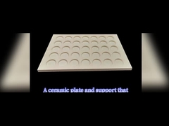Feuerfeste Cordierite Setterplatte Wärmeschlagfest für die Pulvermetallurgie
